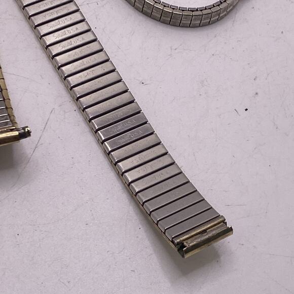 Lot Of Vintage 10k GP Gold Watch Bands Mens Womens Some Wearable 108 Grams main image 7